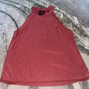 W5 Large Dark Pink Shoulder length Blouse